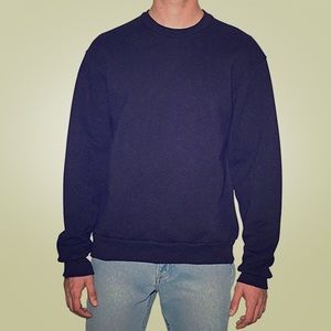 AA mason fleece LS crewneck pullover